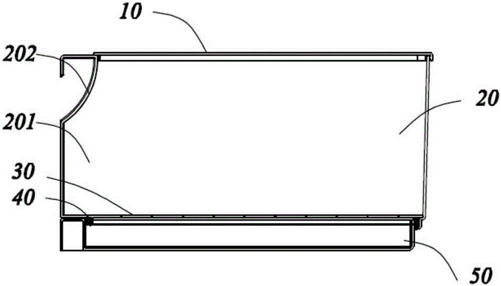 Direct-cooling refrigerator capable of achieving dry storage and moisture storage separately