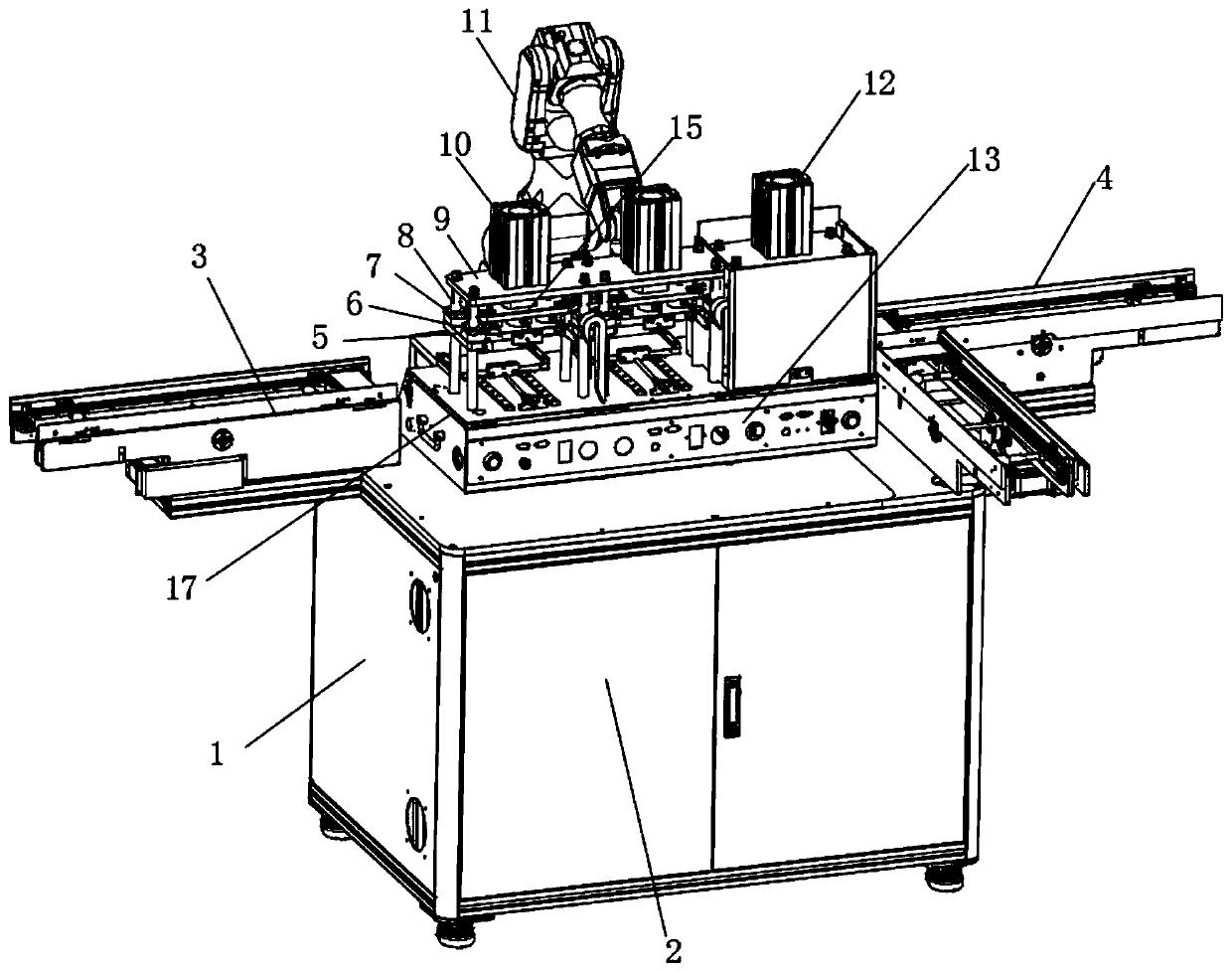 Ironing device for processing suit fabric