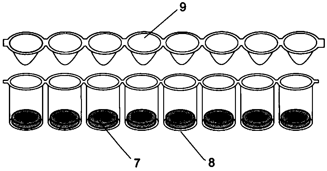 Colloidal gold detection kit for detecting avian leukosis virus and application thereof