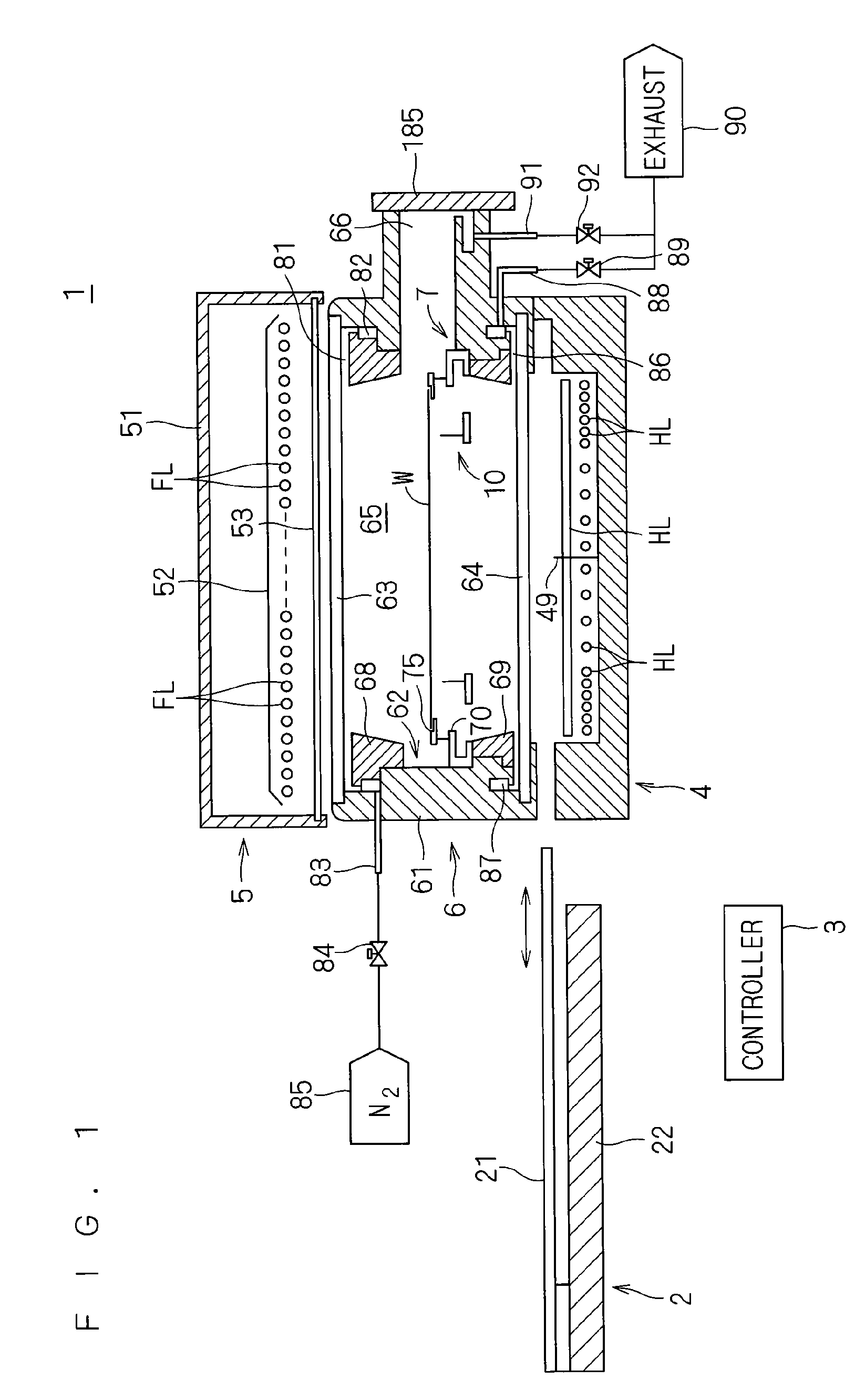 Light-emitting heat treatment apparatus