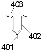 Forced cooling type radial flux permanent magnet synchronous motor based on plate winding