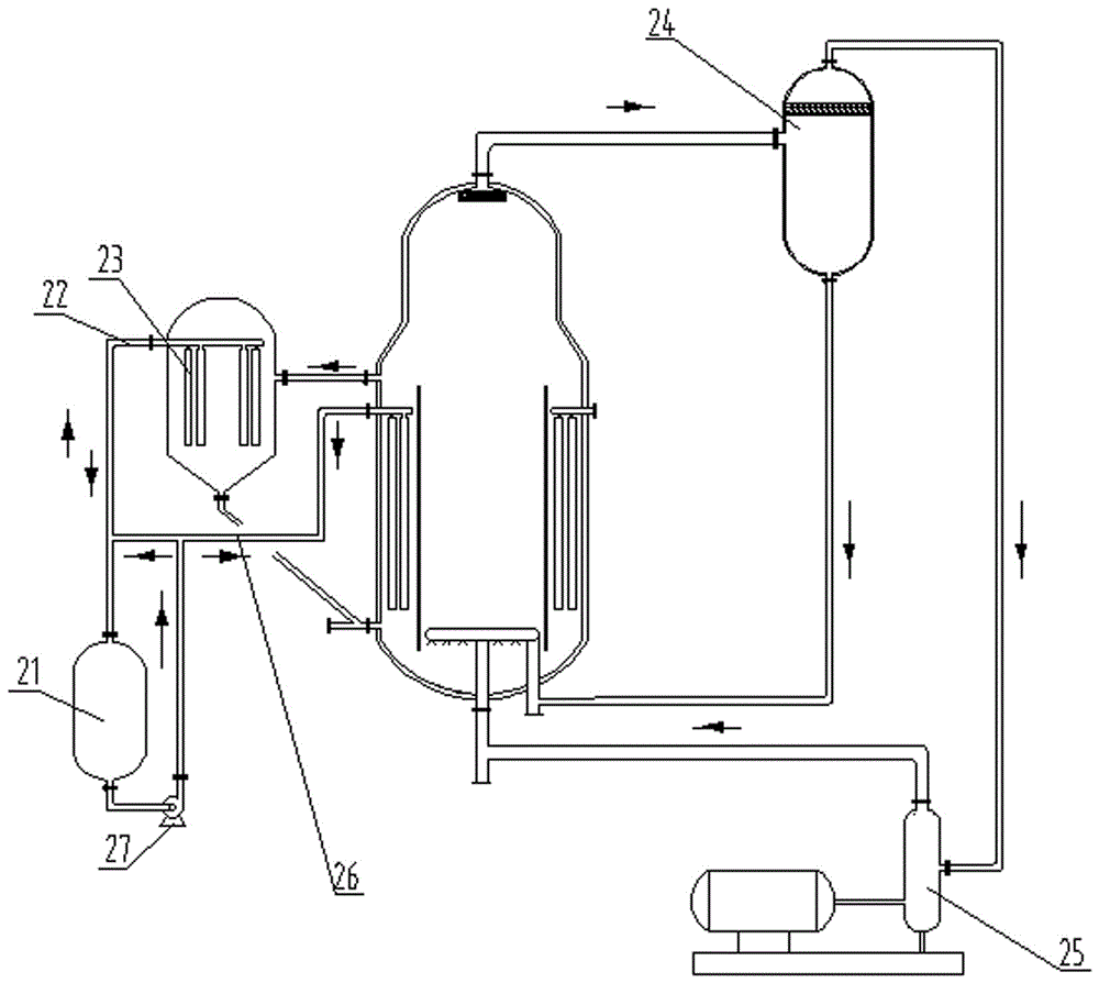 Fluidized bed hydrogenation reaction and separation process and device for producing hydrogen peroxide by virtue of anthraquinone method