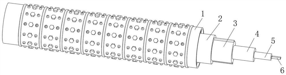 Anti-static teflon wire