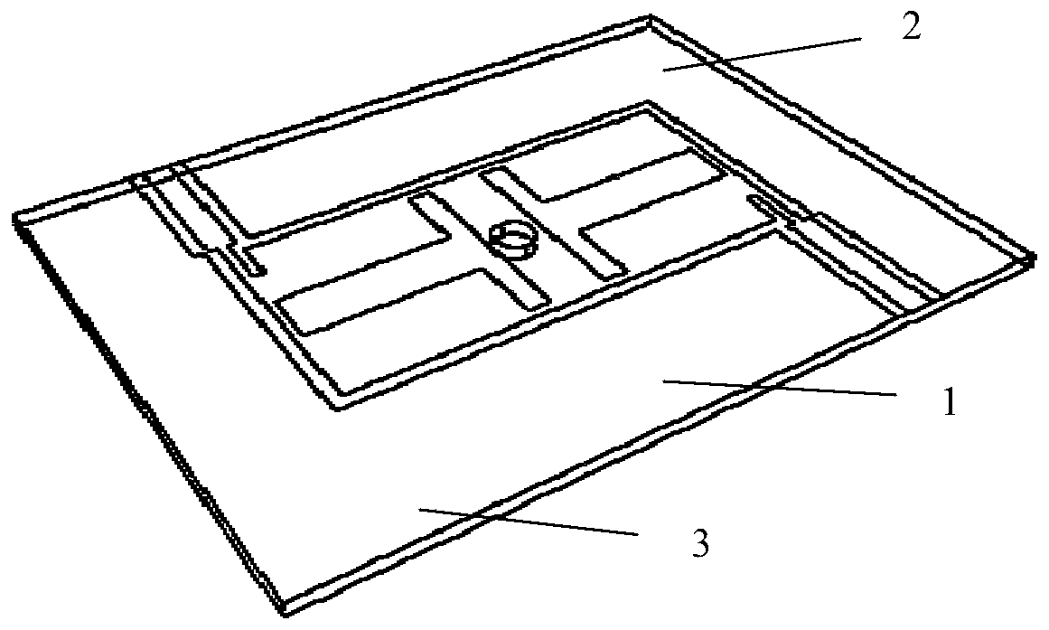 Single-cavity dual-band microwave filter based on coplanar waveguide