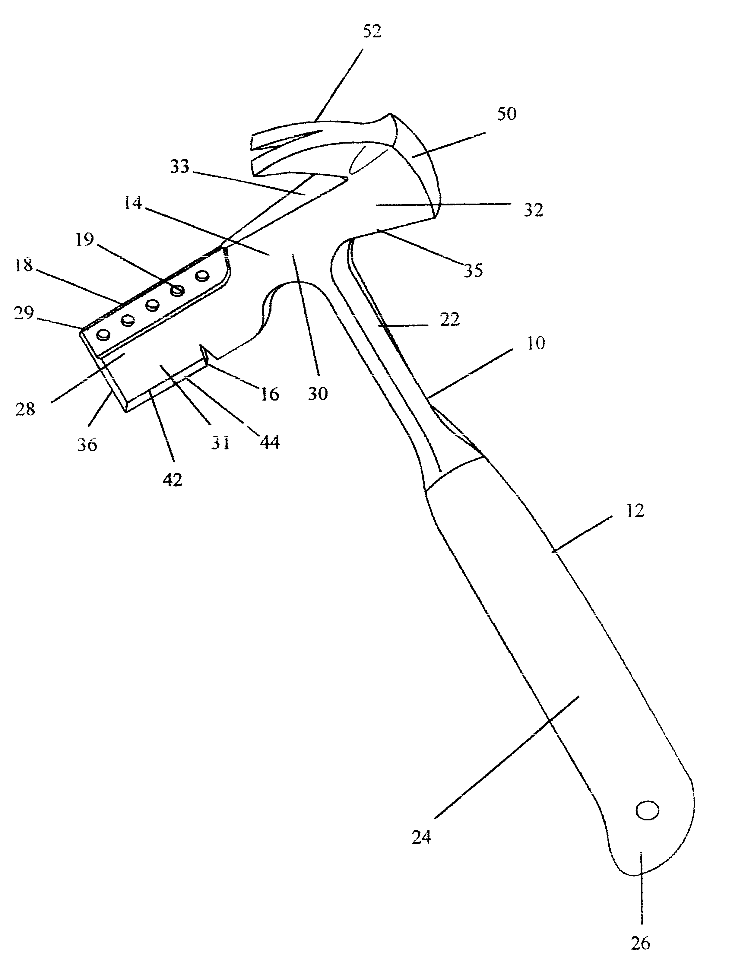 Multi-functional roofing tool