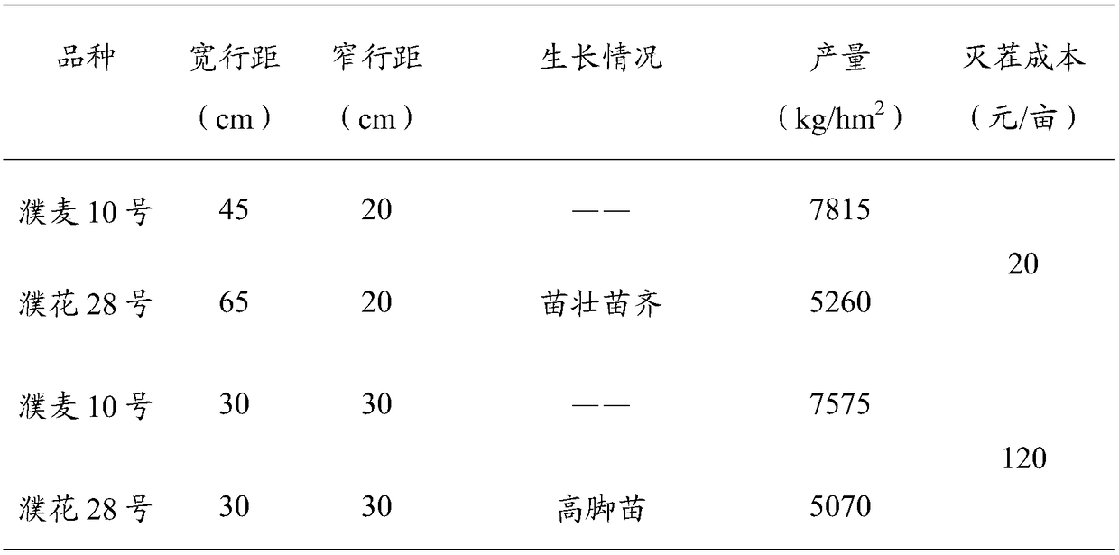 Wheat-peanut double-high-yield planting mode suitable for entire mechanization