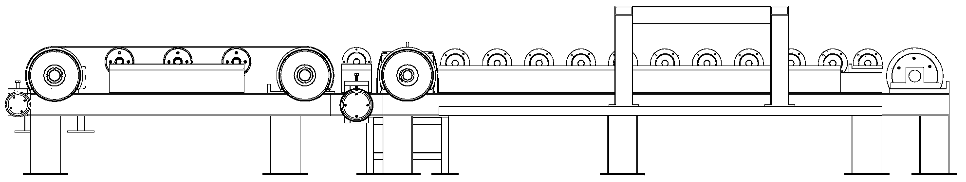 Building block cutting, feeding and conveying mechanism