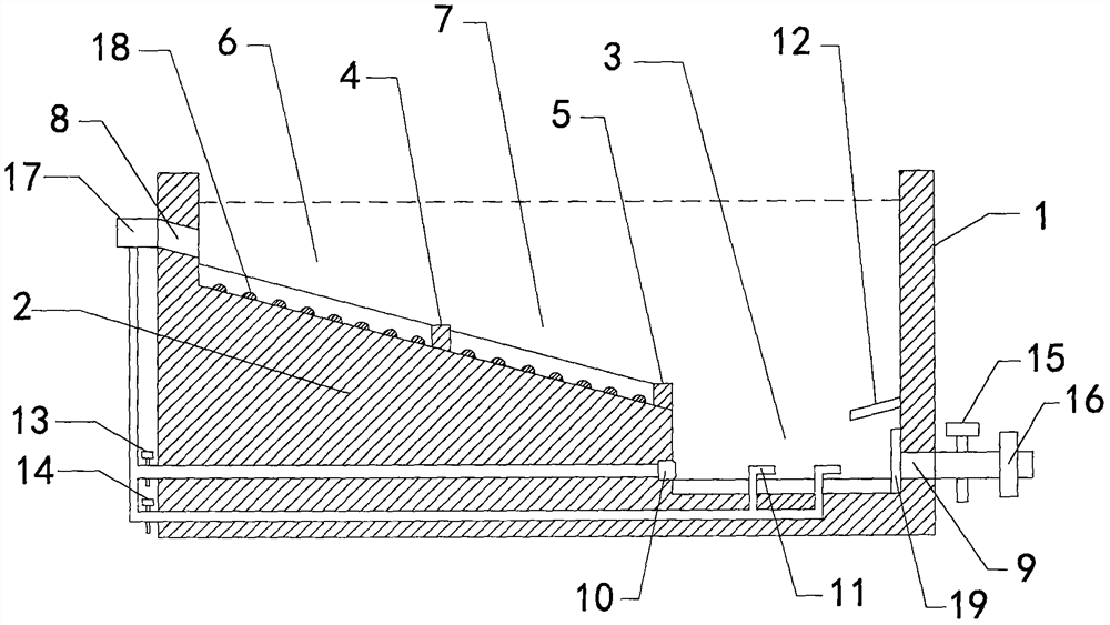 A high-efficiency fish pond