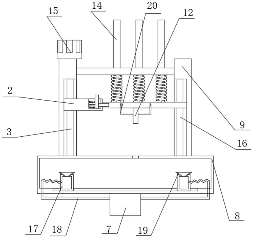 Strength detection device for organic glass processing