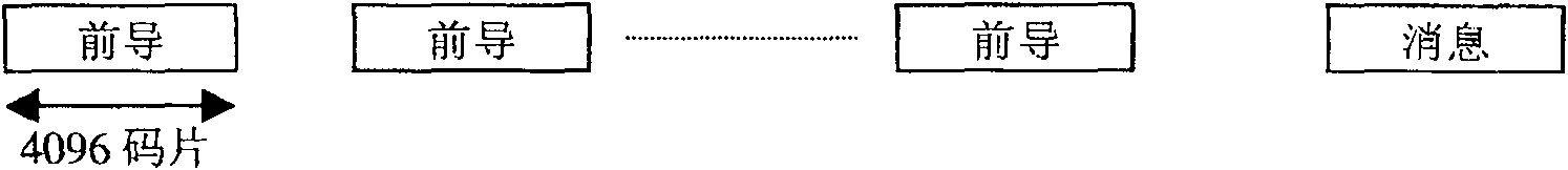 A pilot capture method and device based on splitting pattern matching filter