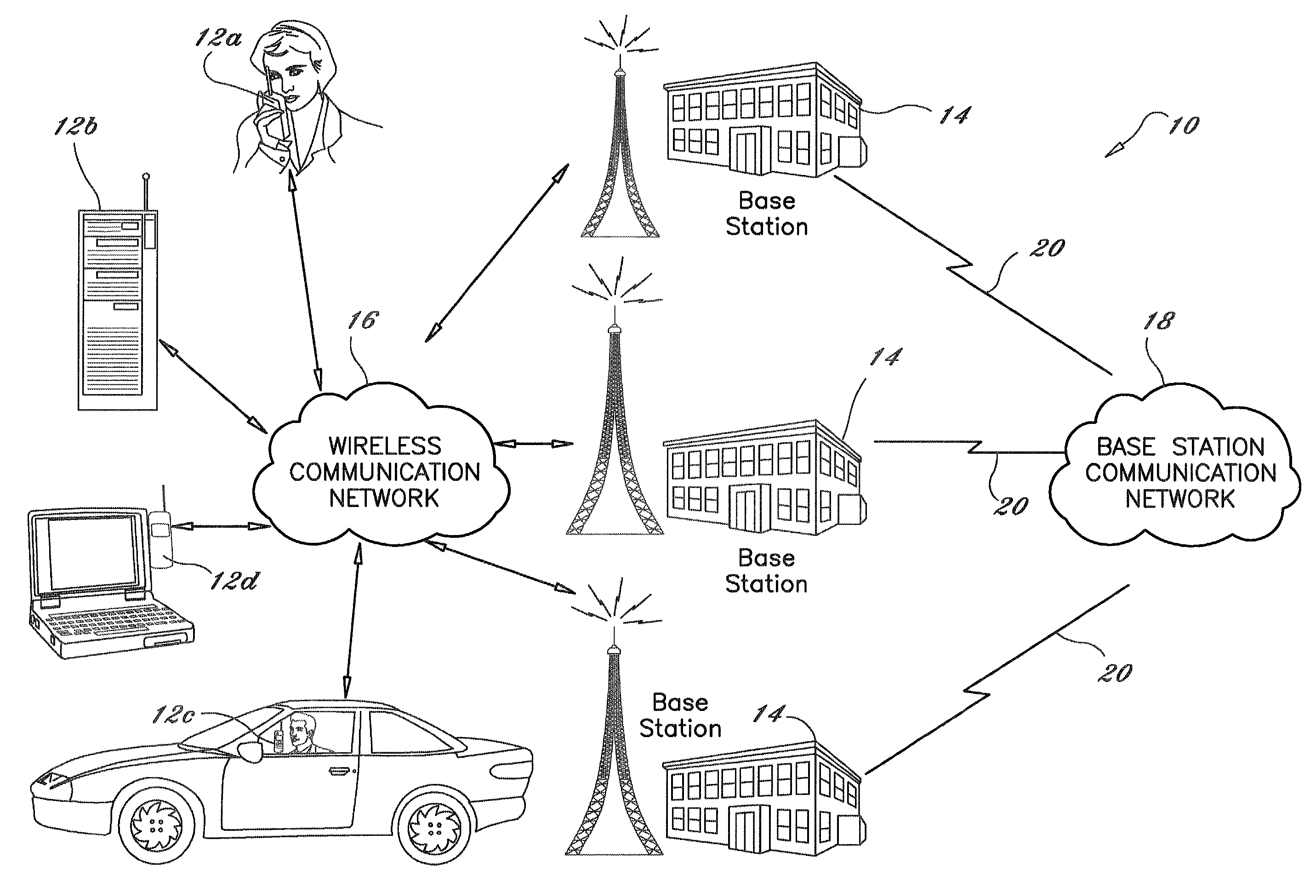 System and method for time slotted code division multiple access communication in a wireless communication environment