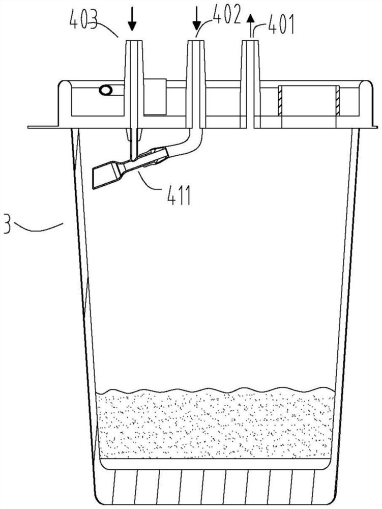 Vacuum pipeline system and using method thereof