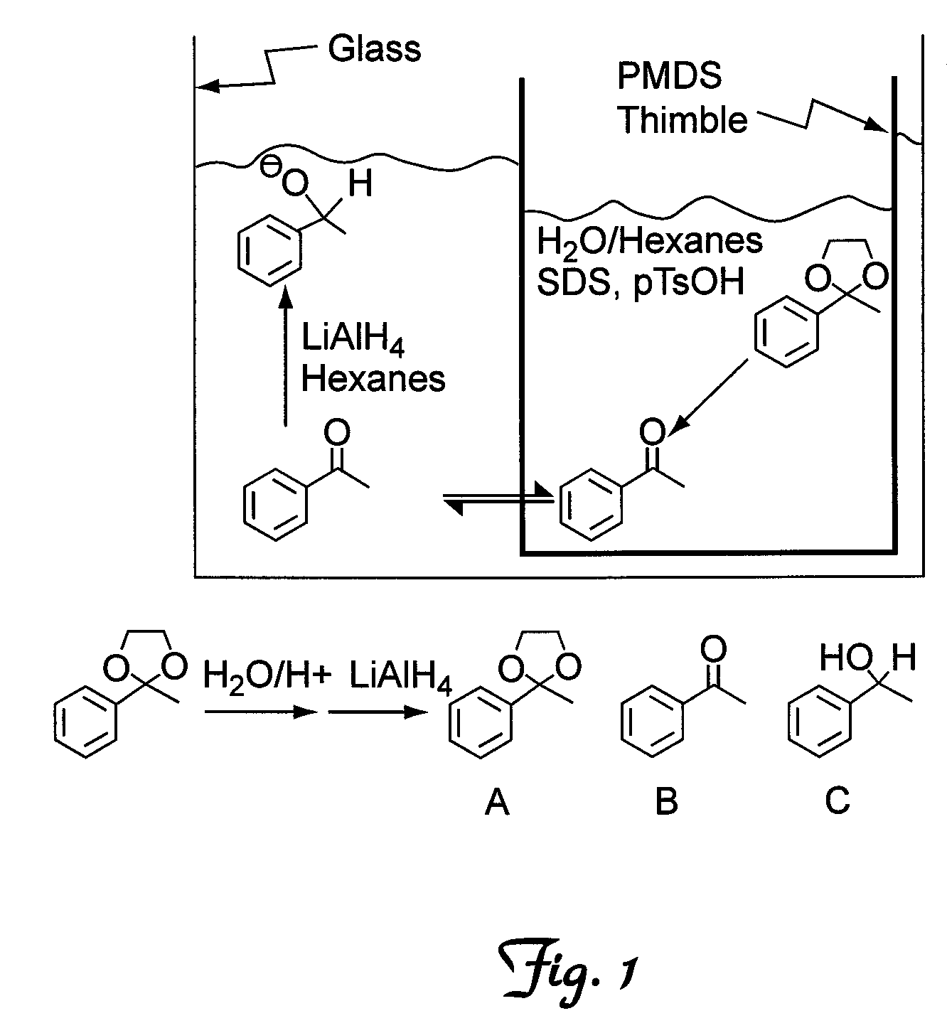 Apparatus and method for carrying out multiple reactions