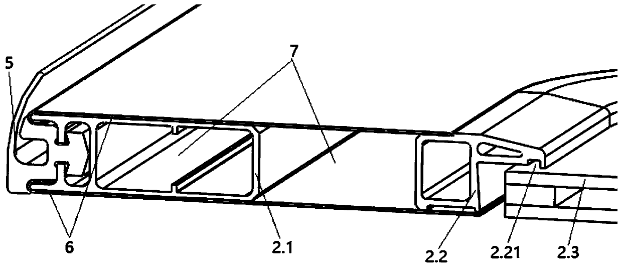 Locomotive rear end door