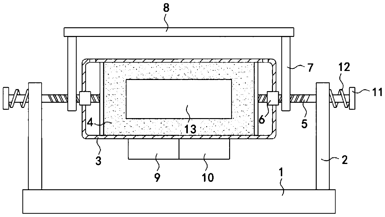 High-rise building aviation warning light based on reversible reaction principle