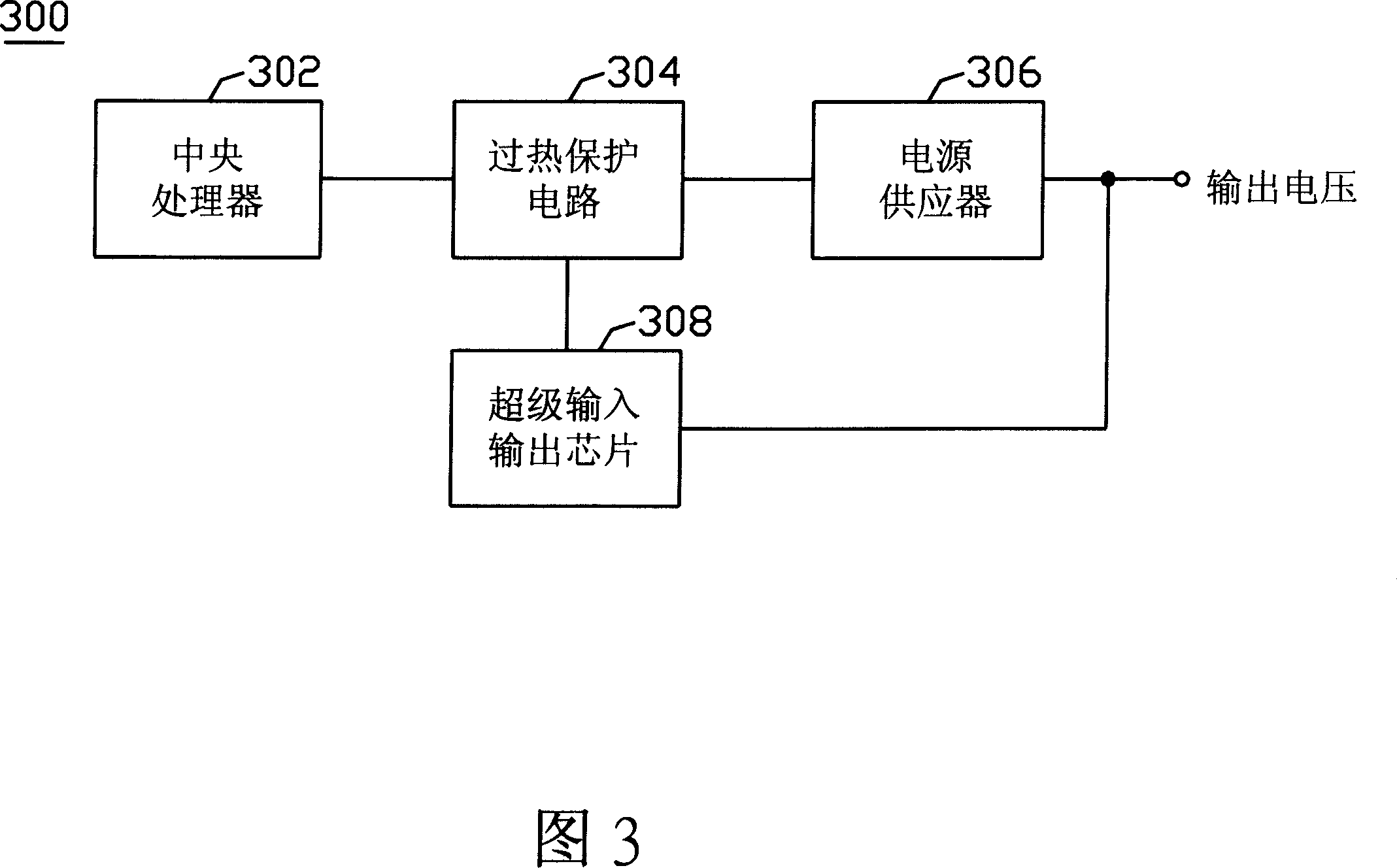 Overheat protection circuit and system circuit board