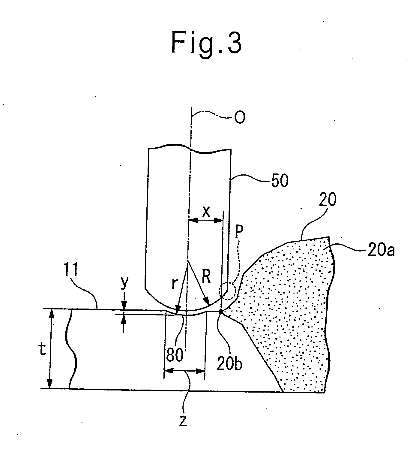 Impact treatment method for improving fatigue characteristics of welded joint, impact treatment device for improving fatigue characteristics for same, and welded structure superior in fatigue resistance characteristics