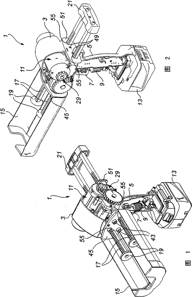 A motorized viscous material dispenser