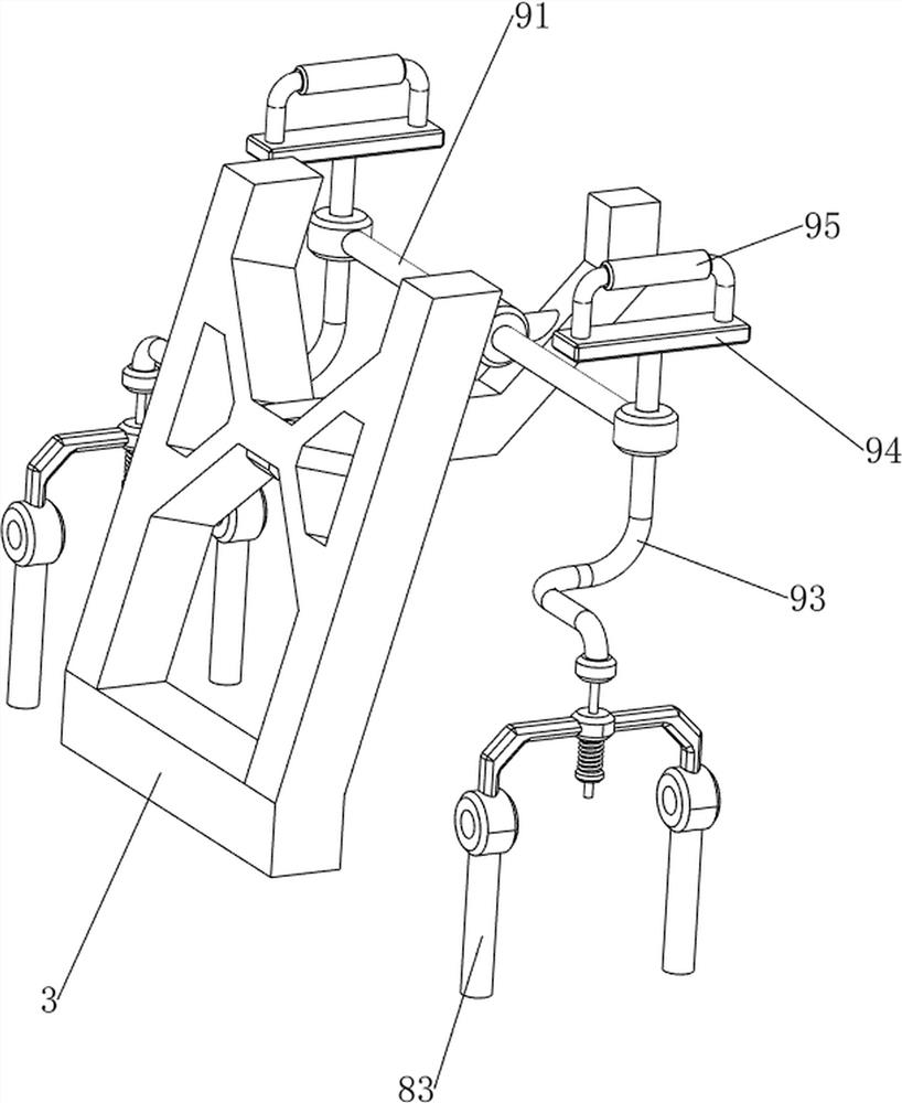 Physical exercise equipment for quadriceps femoris training