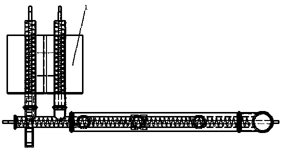 A biomass dry distillation and power generation system