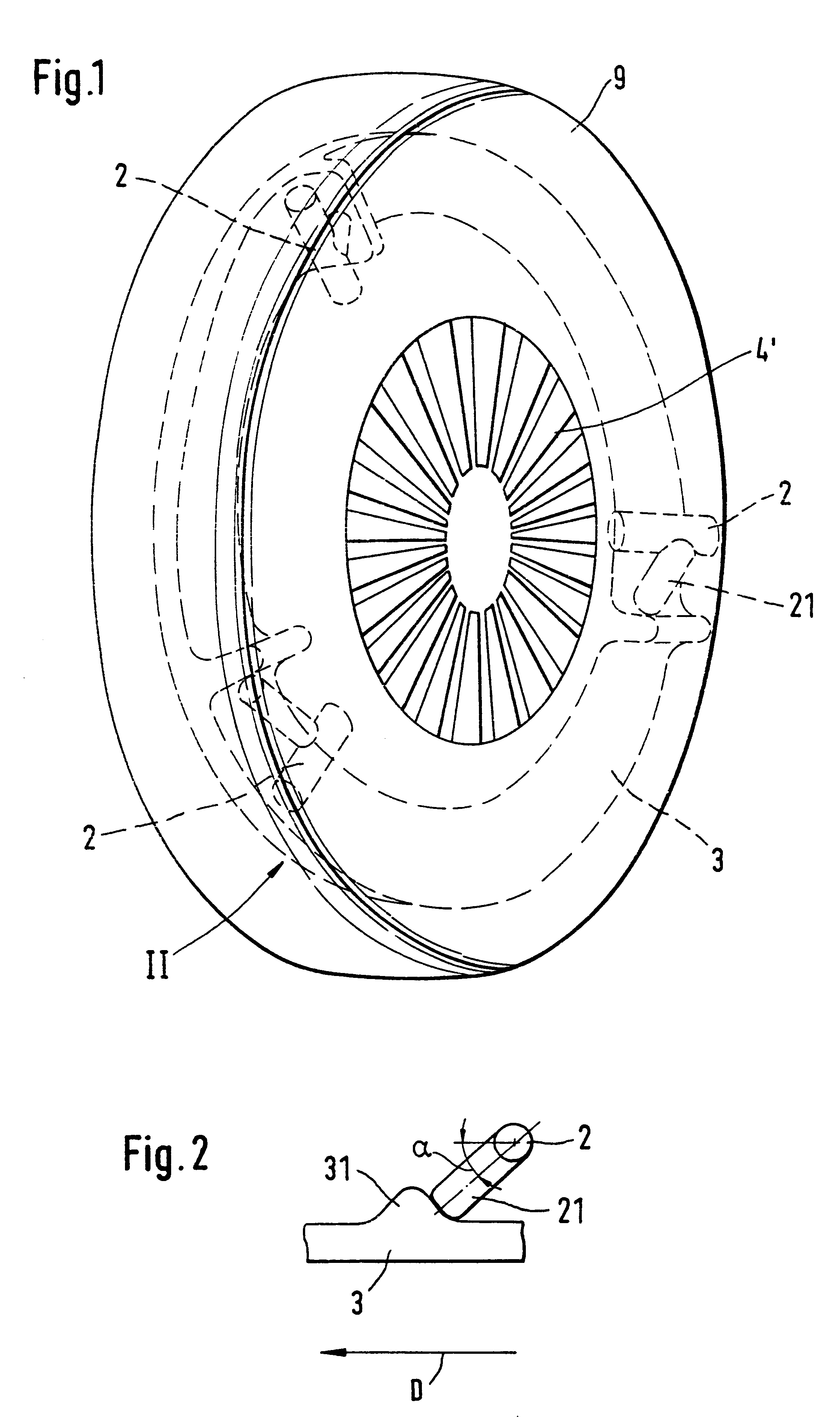 Self-reinforcing friction clutch