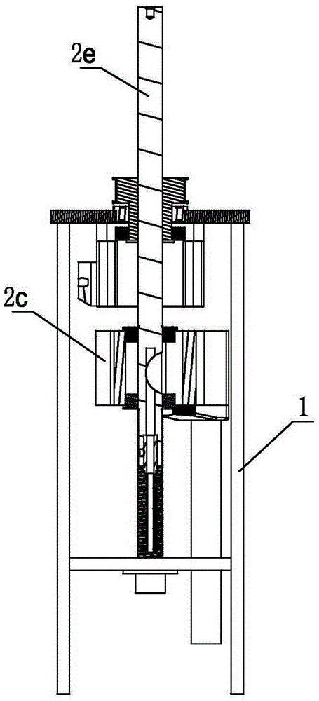 Lower riveting head rivet pulling device and full-automatic binding machine