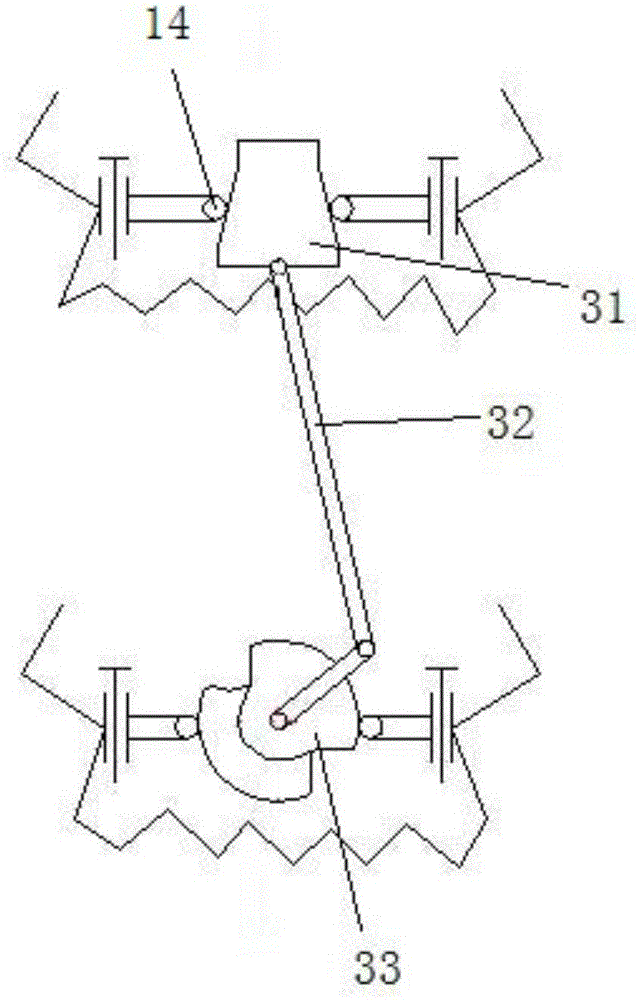 Pole-climbing robot