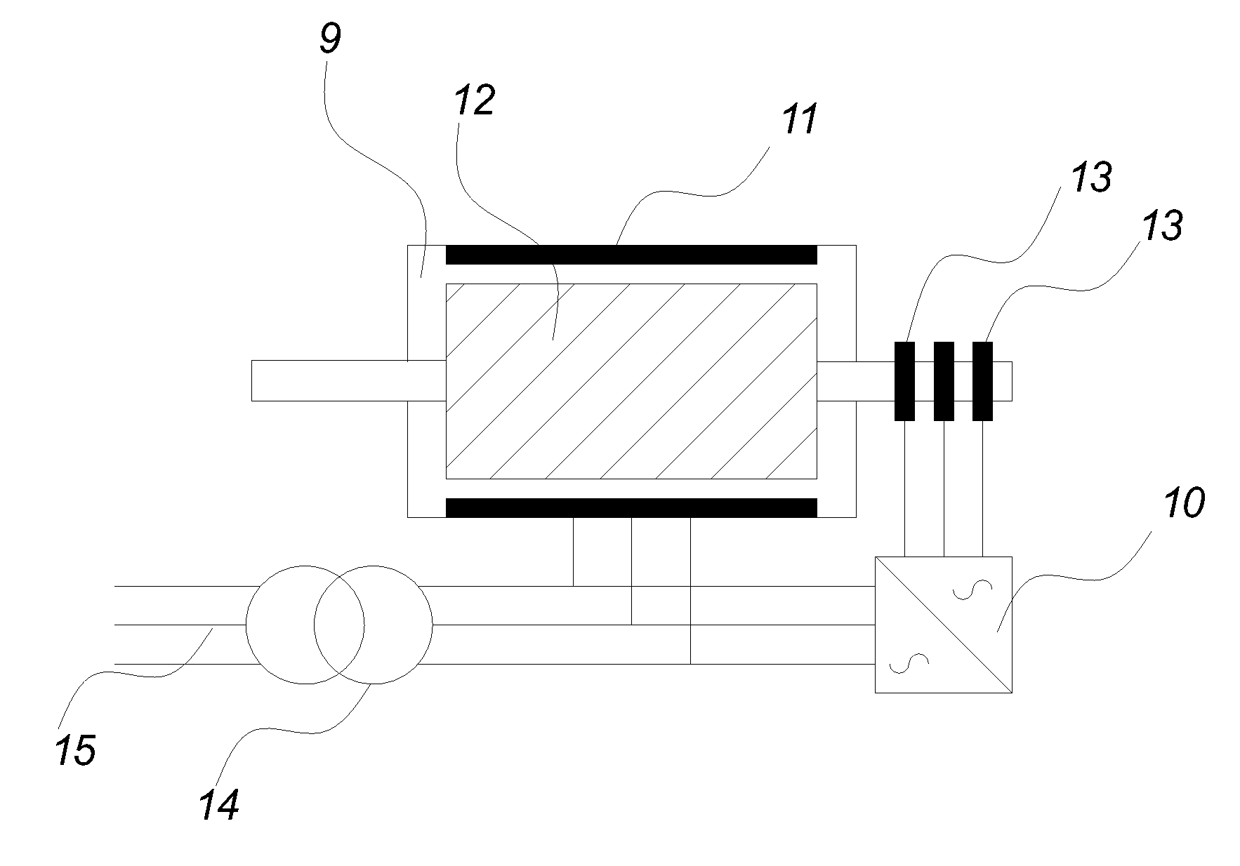 Variable Speed Wind Turbine With Doubly-Fed Induction Generator Compensated For Varying Rotor Speed