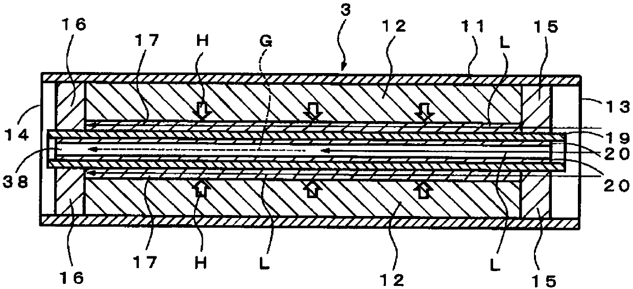 Thermal storage system, thermal storage container, thermal storage device using thermal storage container, and warm air device using thermal storage device