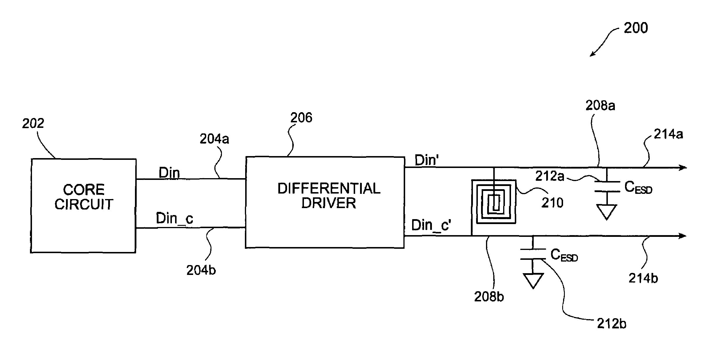 Methods and systems for rise-time improvements in differential signal outputs