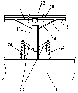 Building construction safety protection device