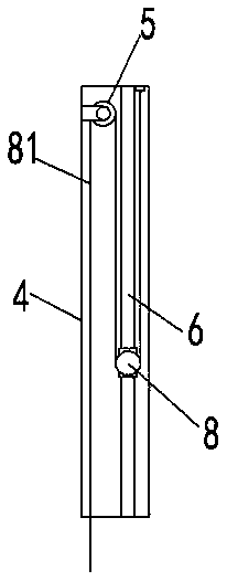 Building construction safety protection device