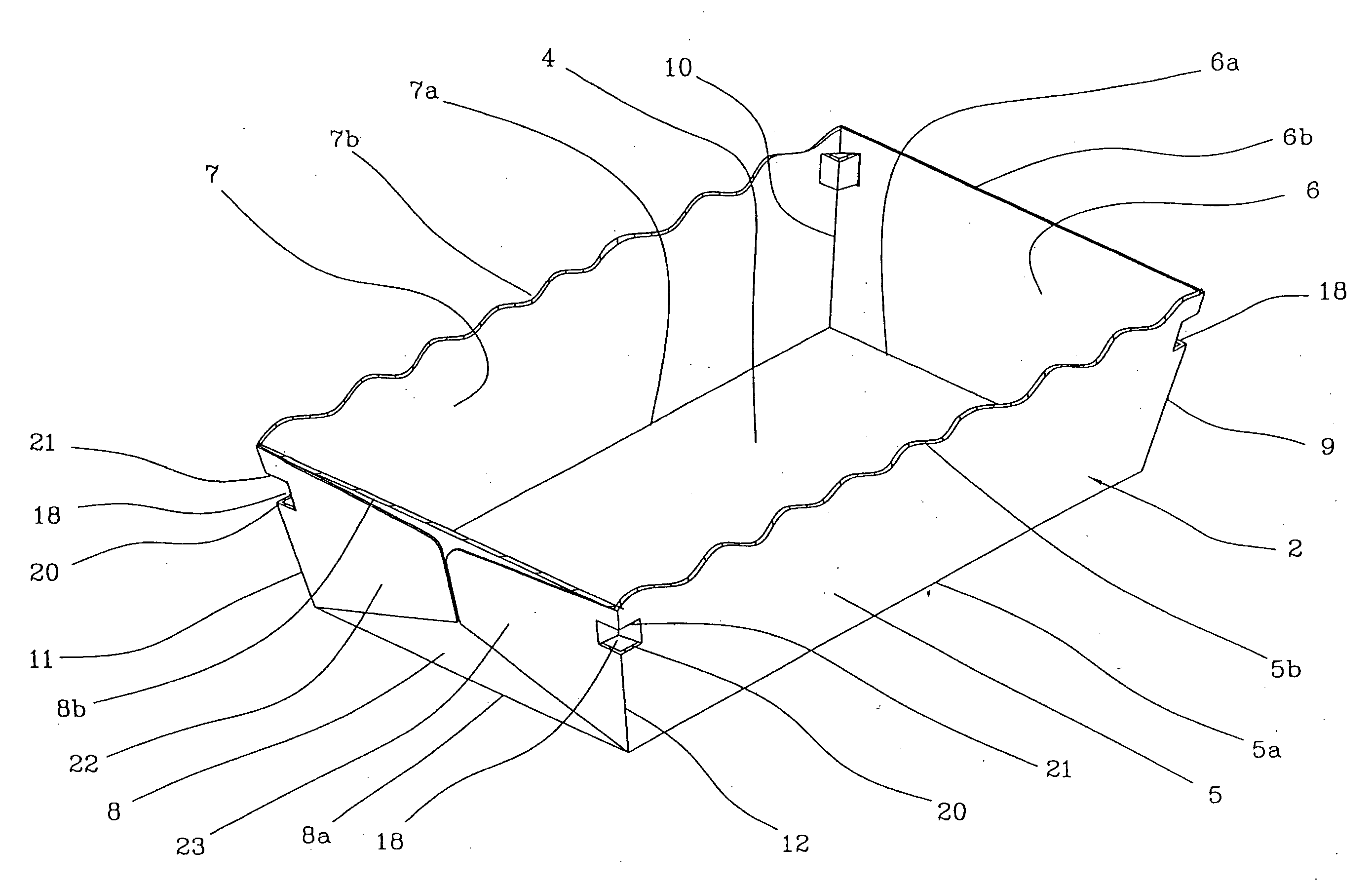 Baking tin and manufacturing method thereof