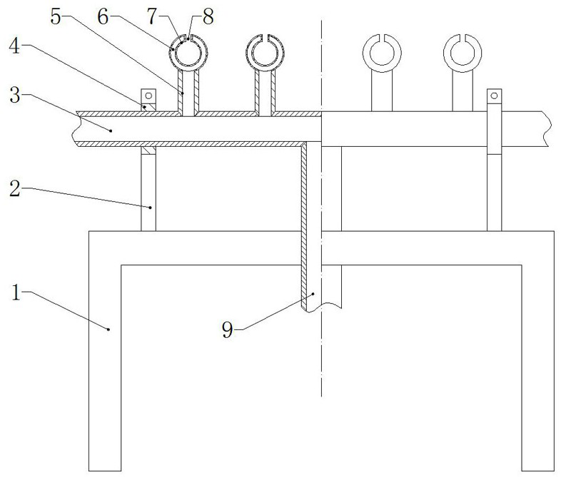 An air treatment device in the production process of carbon fiber precursor and its application