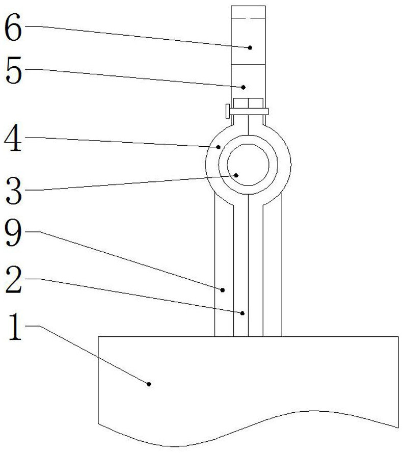 An air treatment device in the production process of carbon fiber precursor and its application