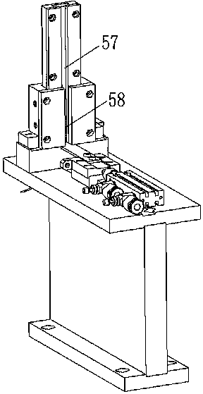 Connector cover plate clamping conveying mounting mechanism