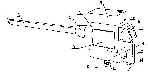 Environment-friendly low-carbon smoke measuring instrument