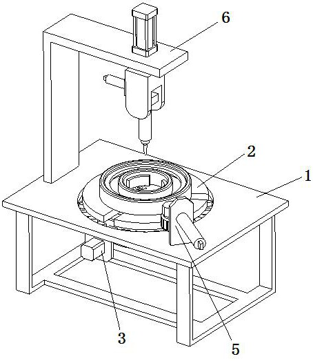 Automatic punching device for tire mold