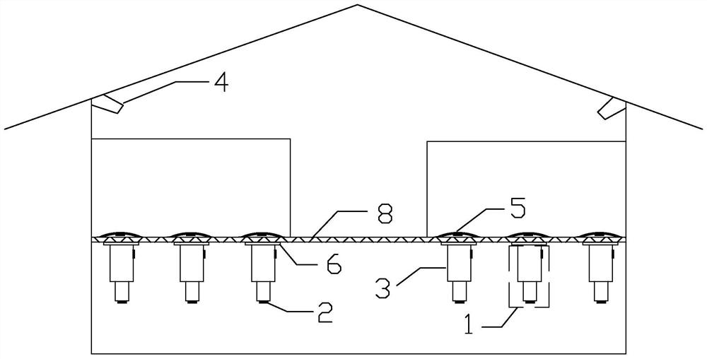 Growth environment real-time monitoring system for electrified livestock farm