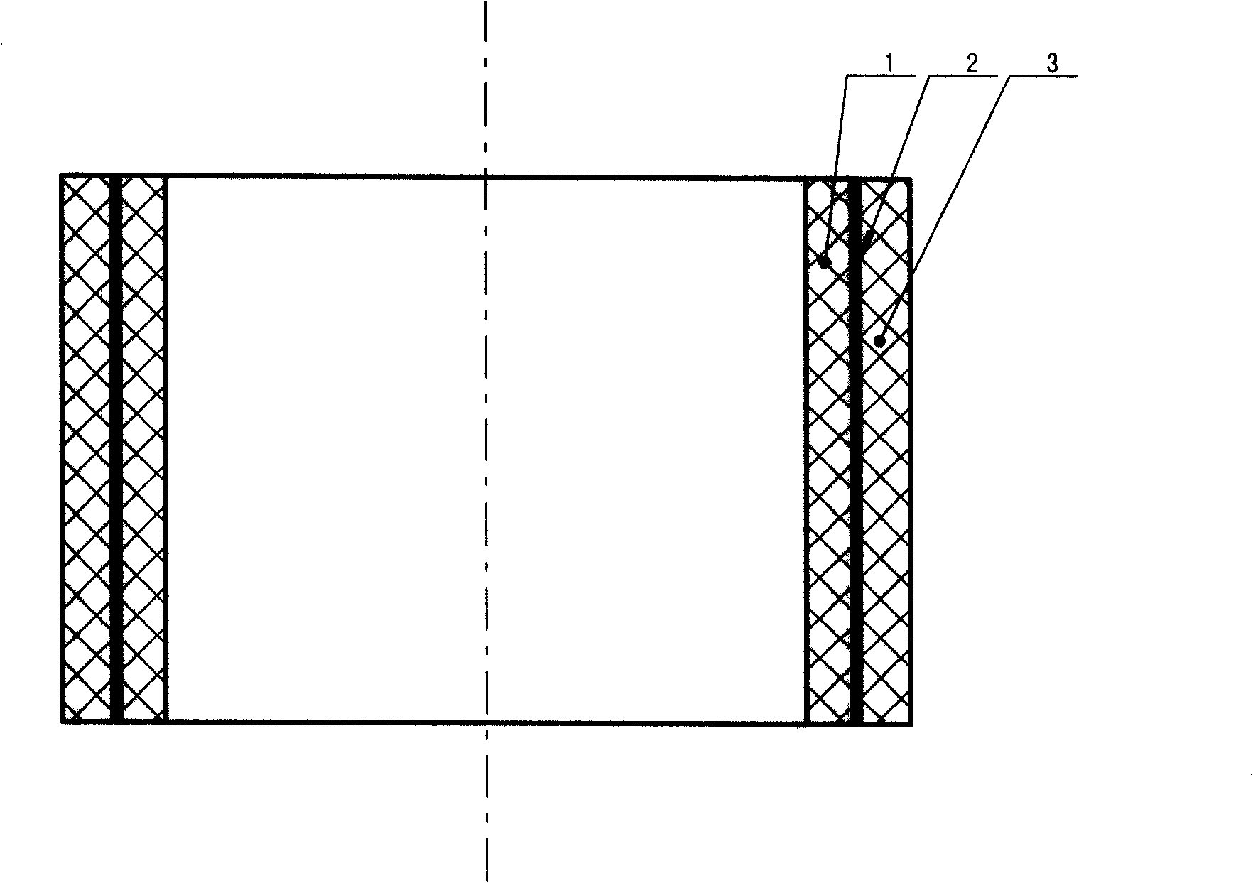 High-speed chemical fibre spinning thread-guiding rubber ring and manufacturing method thereof