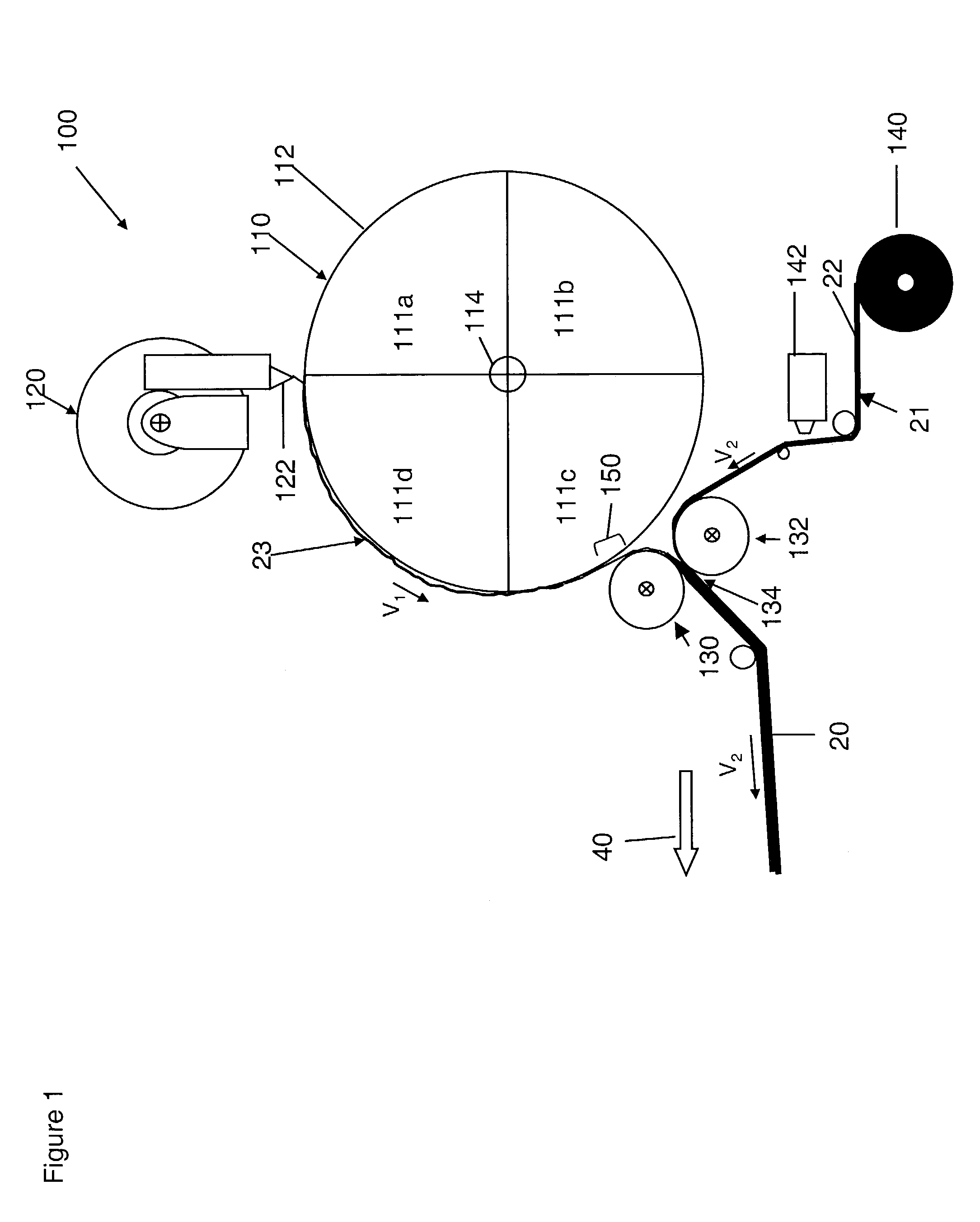 Method and apparatus for producing elastomeric nonwoven laminates