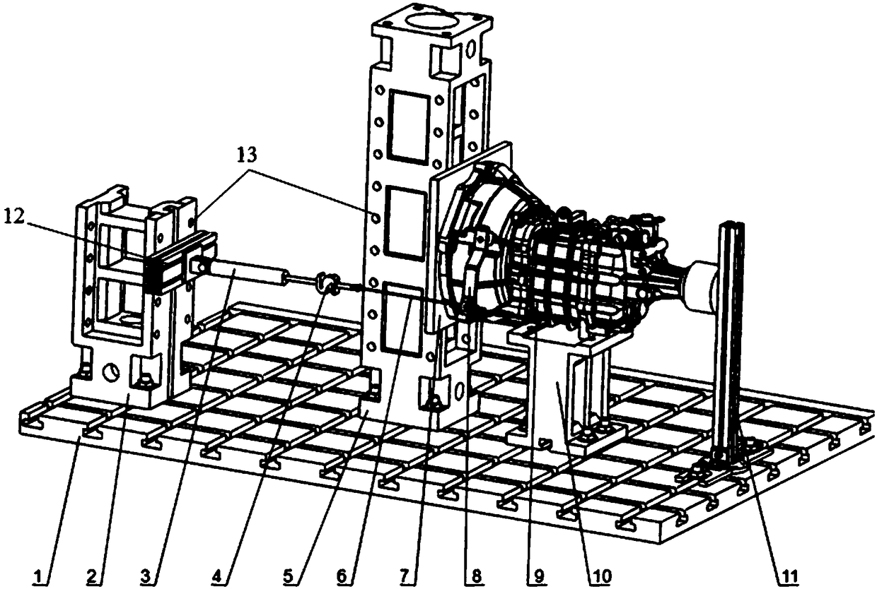 Separation rocker arm durability reliability test experiment bench and durability reliability test method