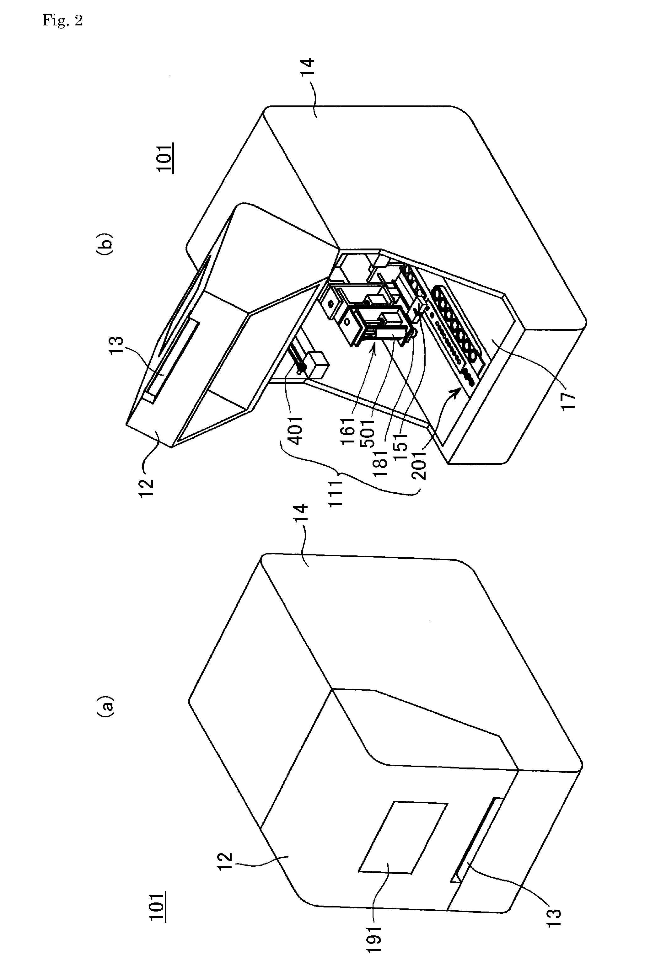 Automated nucleic acid processor and automated nucleic acid processing method using multi function dispensing unit