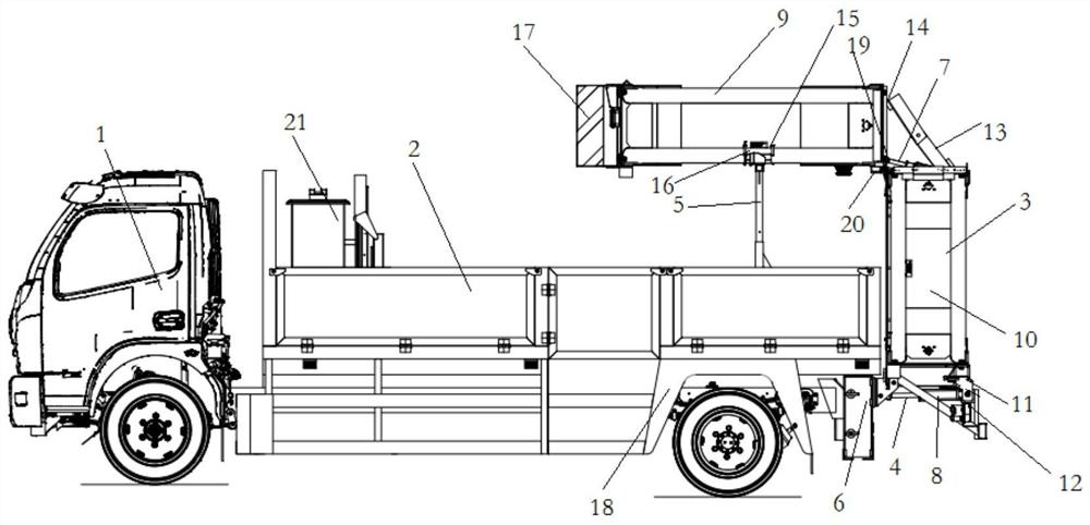 Anti-collision vehicle for high-speed maintenance