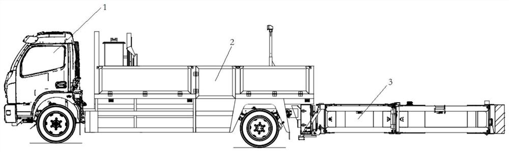 Anti-collision vehicle for high-speed maintenance