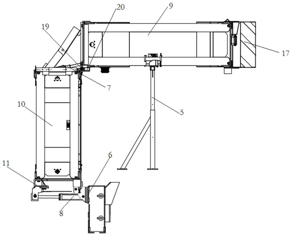 Anti-collision vehicle for high-speed maintenance