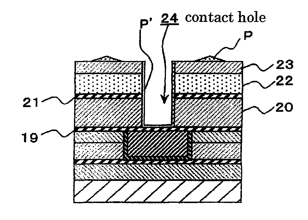 Method of cleaning and process for producing semiconductor device