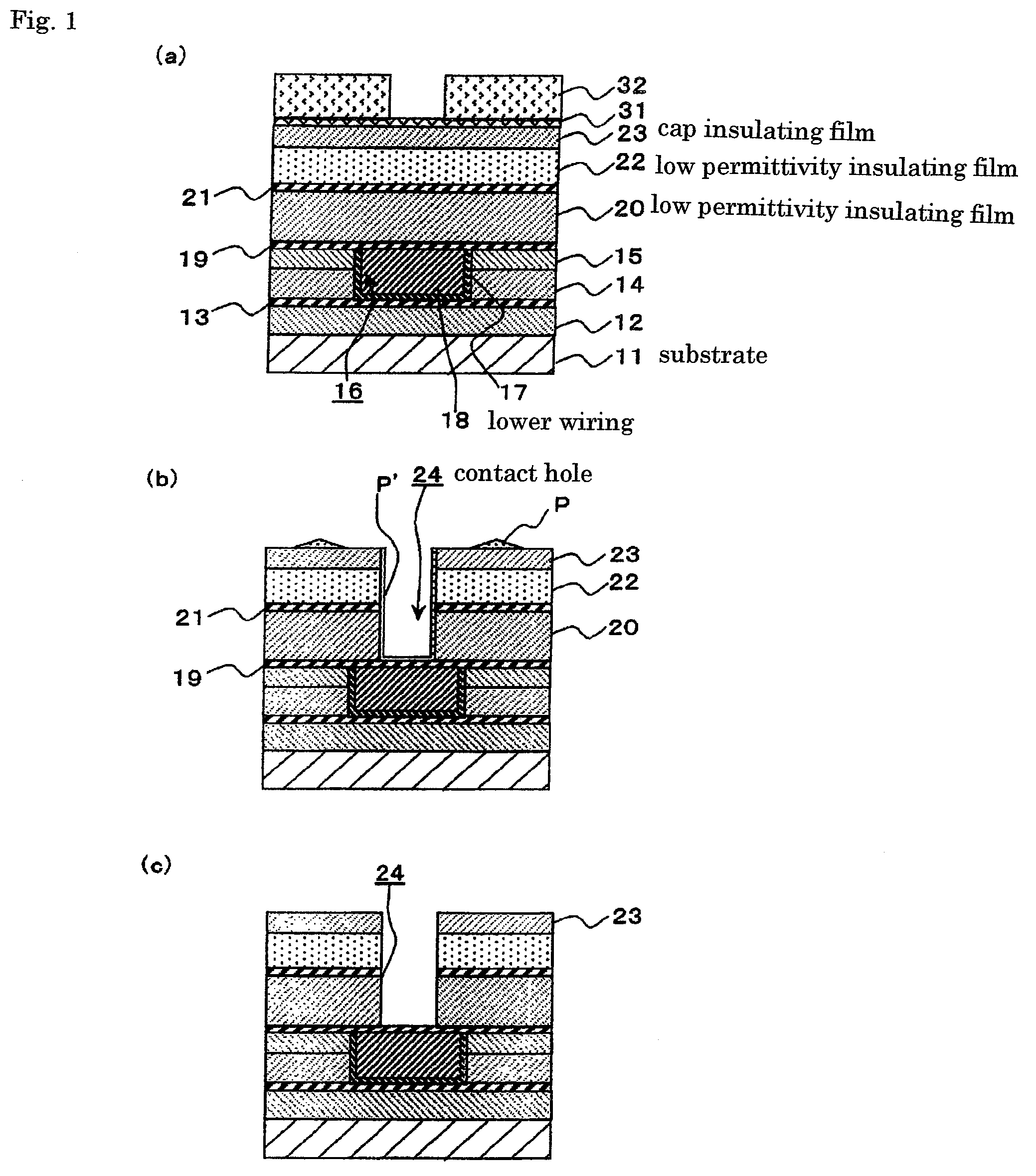 Method of cleaning and process for producing semiconductor device