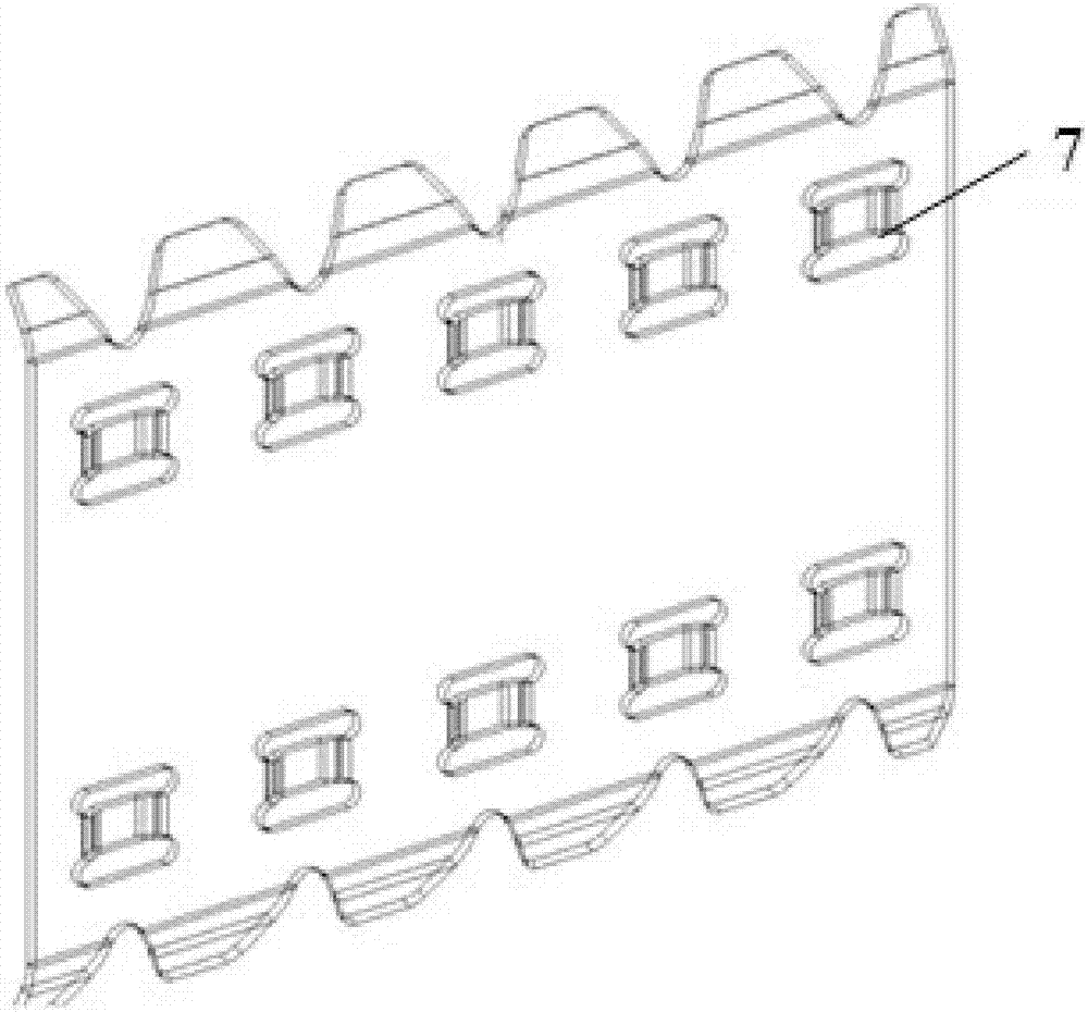 A spacer for nuclear fuel assemblies