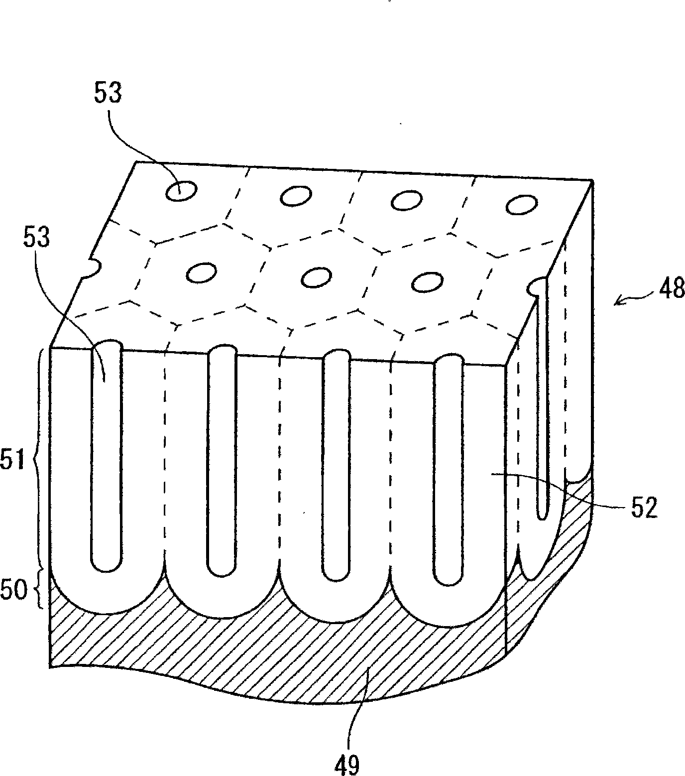 Parts for substrate processing apparatus and protection film forming method